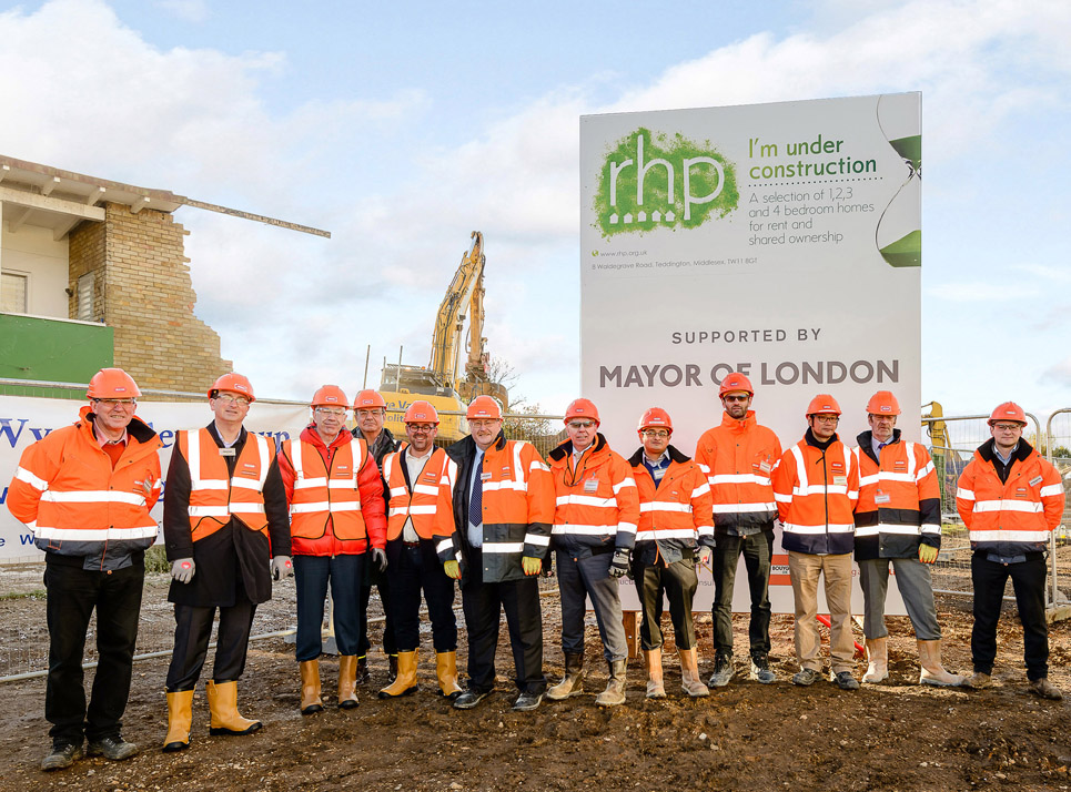 RHP demolition event for Hounslow regeneration scheme
