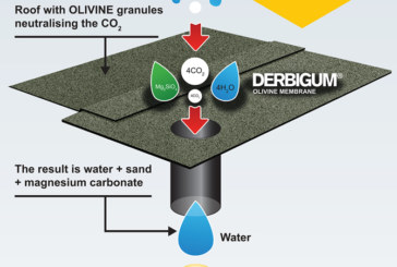 Alumasc’s Derbigum Olivine roofing membrane helps provide a breath of fresh air