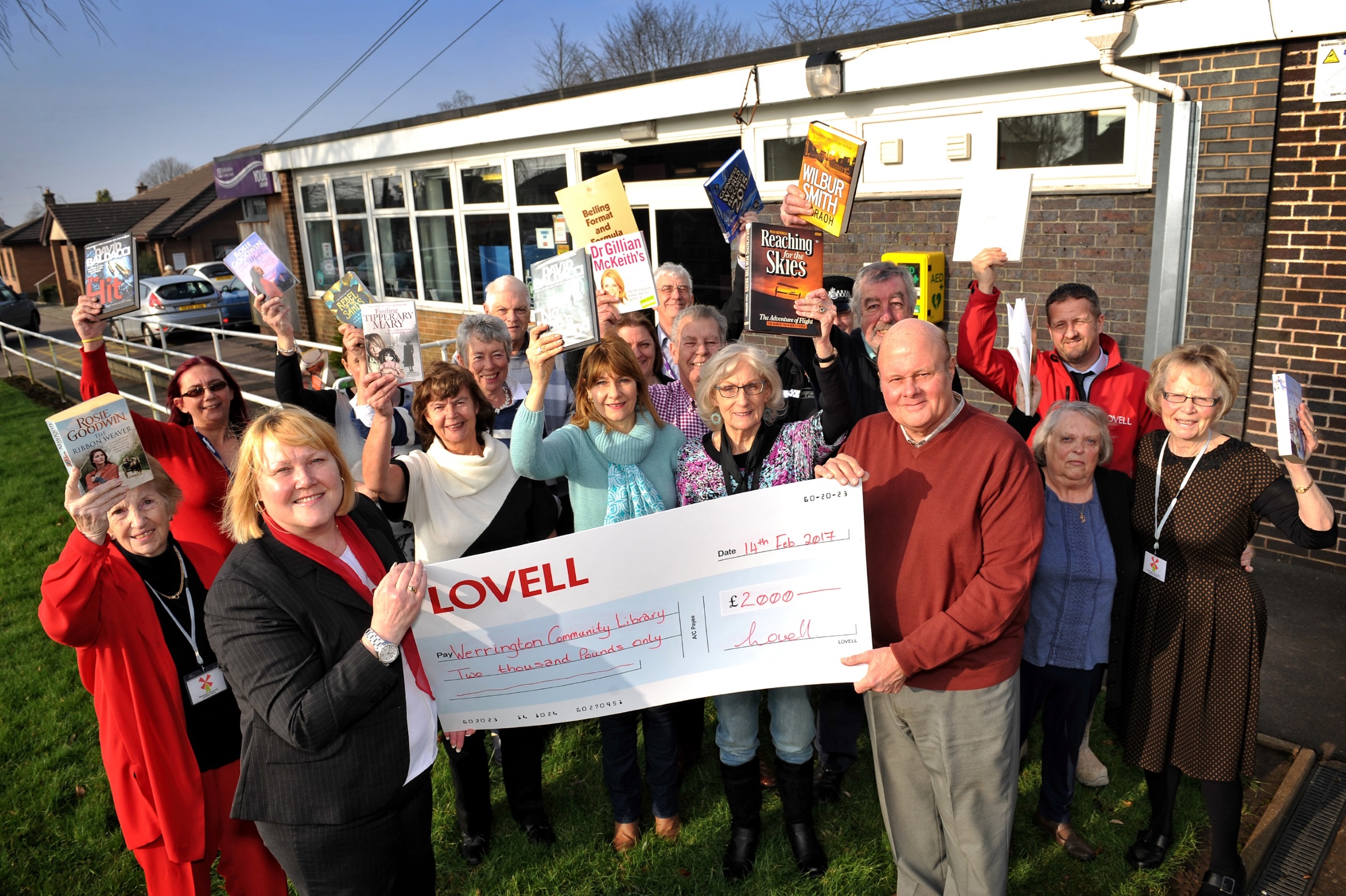 Lovell provides funding lifeline for pioneering Staffordshire village library and community centre