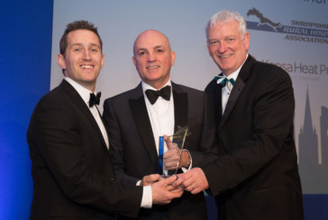 ‘Best Small Client’ award for Shropshire Rural Housing Association and Kensa Heat Pumps