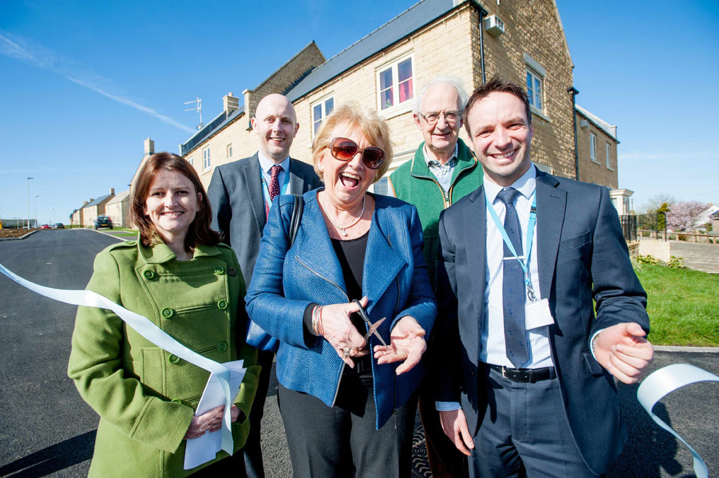Ribbon-cutting ceremony marks opening of new rental and shared ownership properties financed by Stonewater