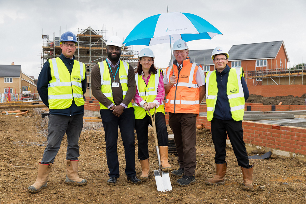 Construction work begins on 49 affordable homes in Shefford