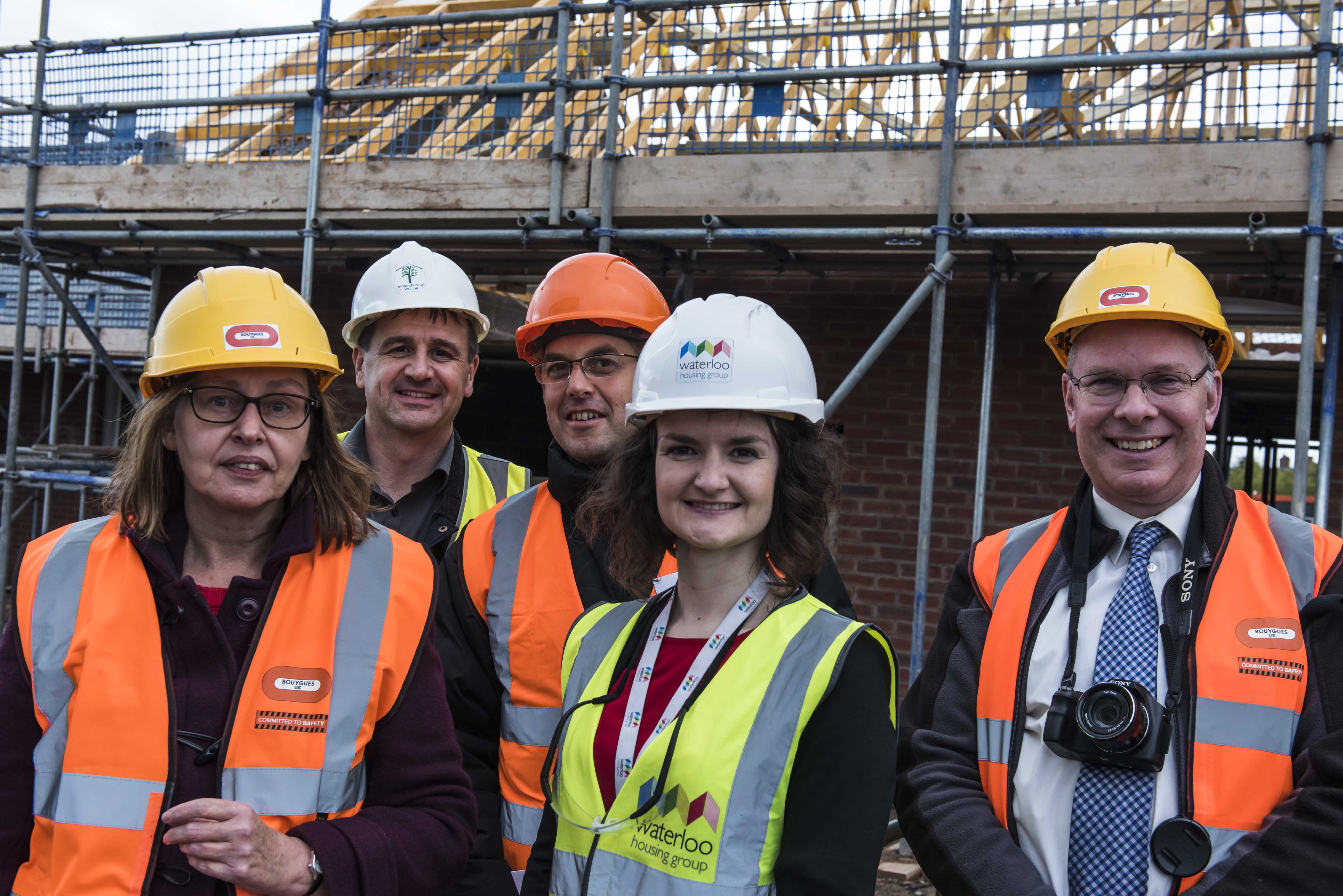 Councillors treated to preview of Warwickshire affordable housing development