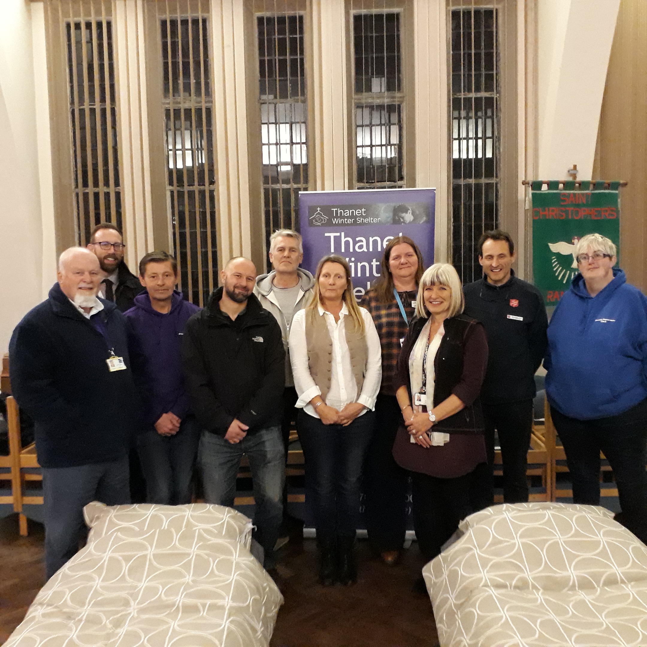 The Thanet Winter Shelter opens its doors for the second year running