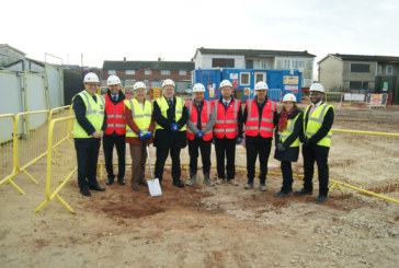 Ceremony marks work starting on new council homes in Doncaster