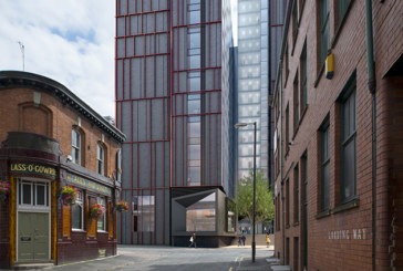 High gloss façade for student accommodation