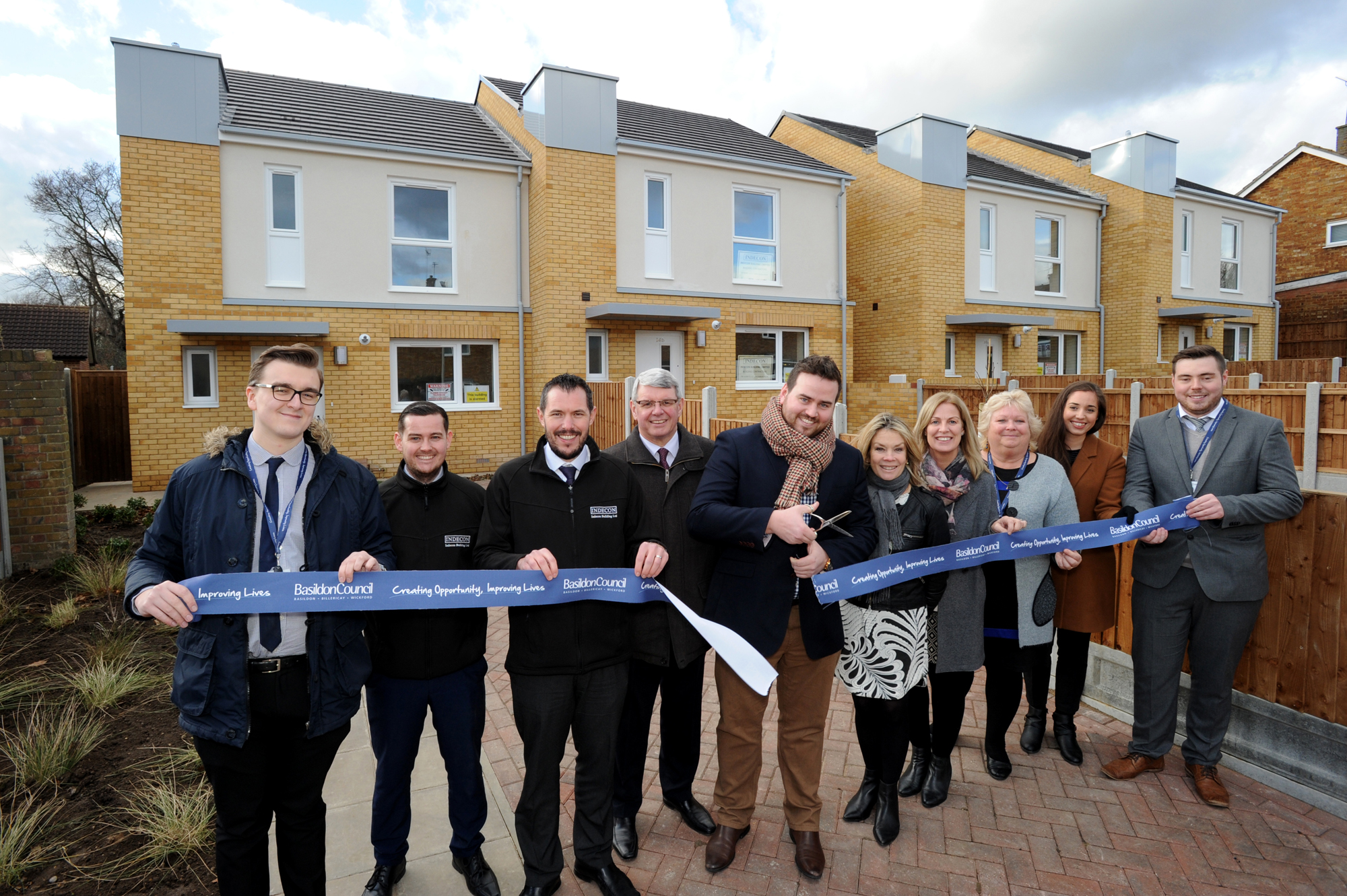 First new council homes in 25 years handed over in Basildon