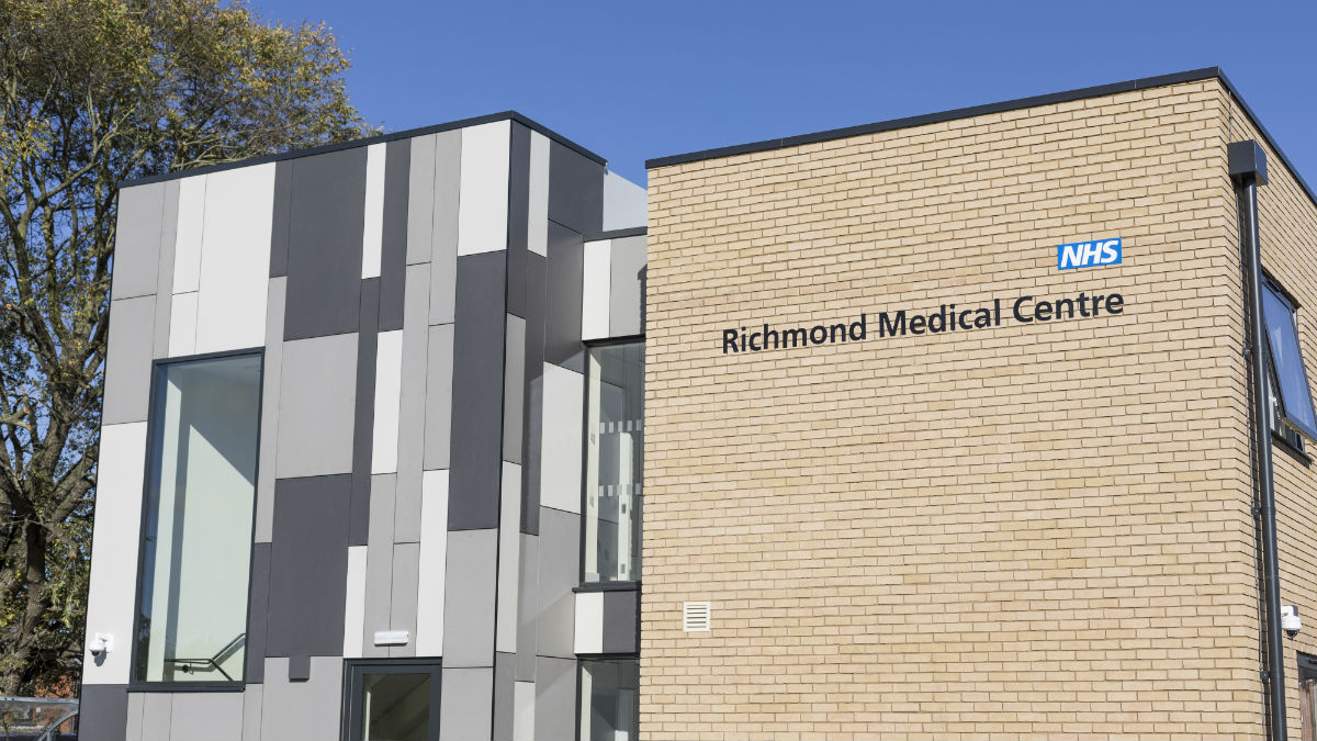 Equitone gives £2m Lincoln medical centre a contemporary look