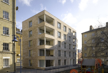Wienerberger brick used on new-build housing block in an affordable London housing development