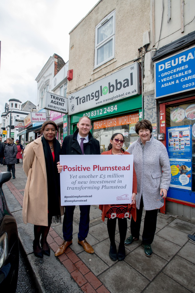 Plumstead is set to benefit from more regeneration with another £5m secured for improvements to the High Street