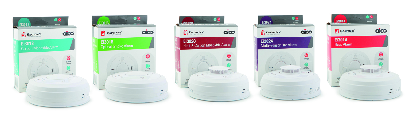 New Aico 3000 Series of fire and CO alarms offer full circle protection in homes