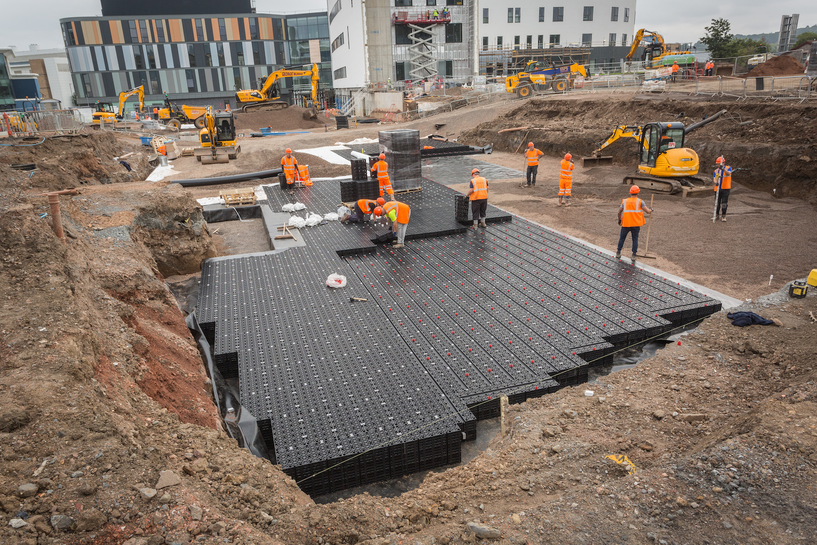 New £150m children’s hospital uses Polypipe for water attenuation system