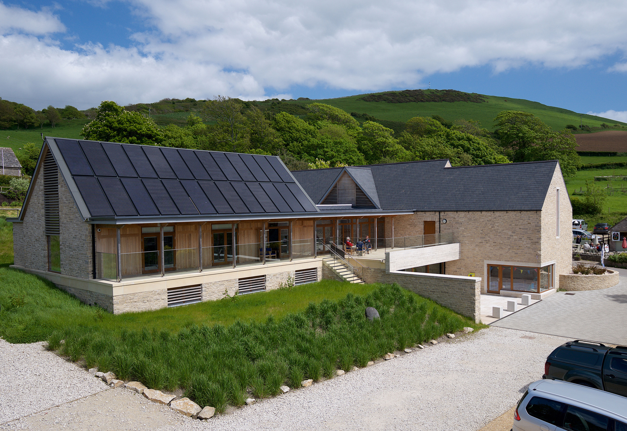 Cembrit Gendyne natural slate gives museum a Devonian roof
