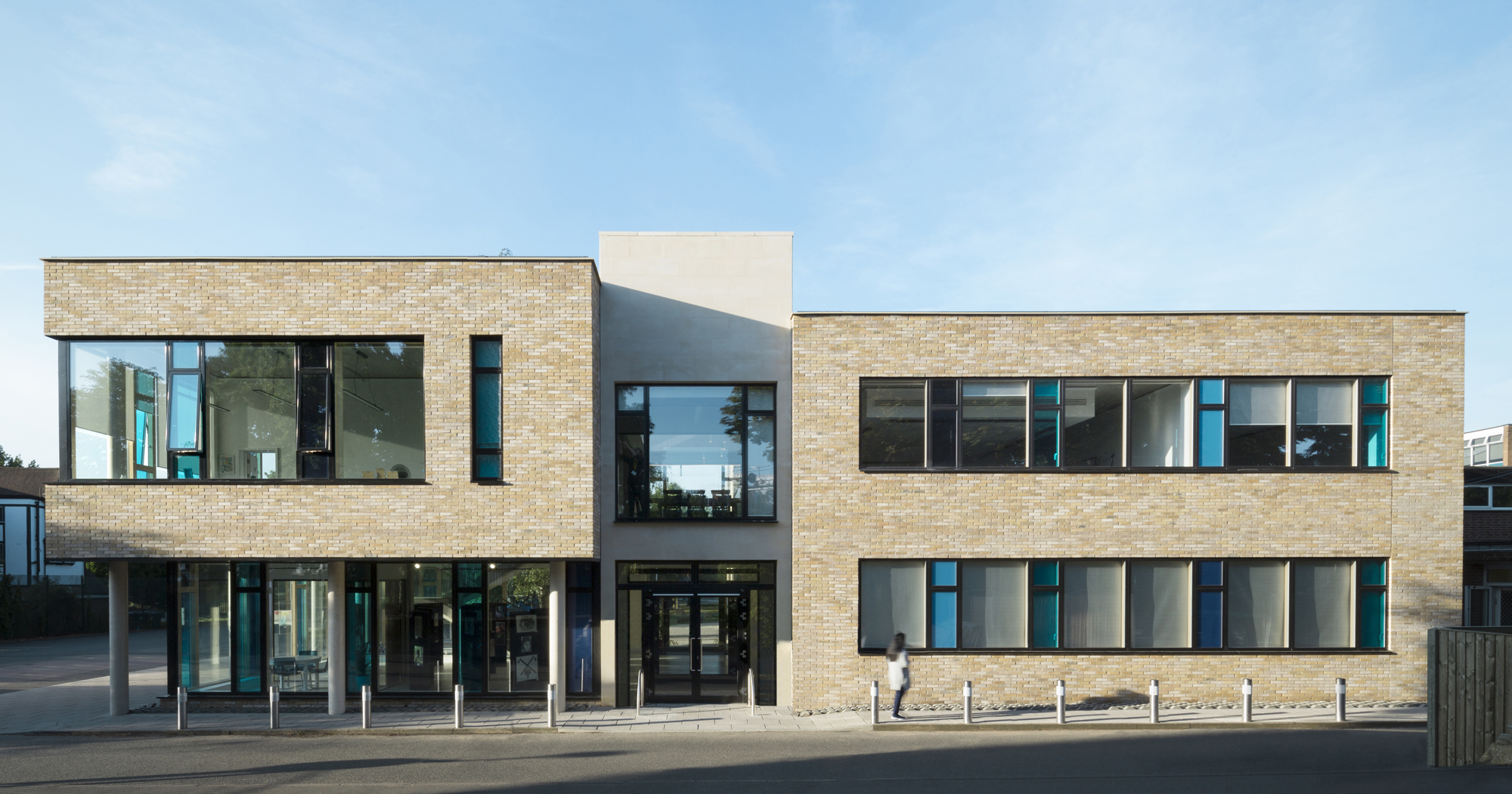 A design-led approach to creating a new school entrance building