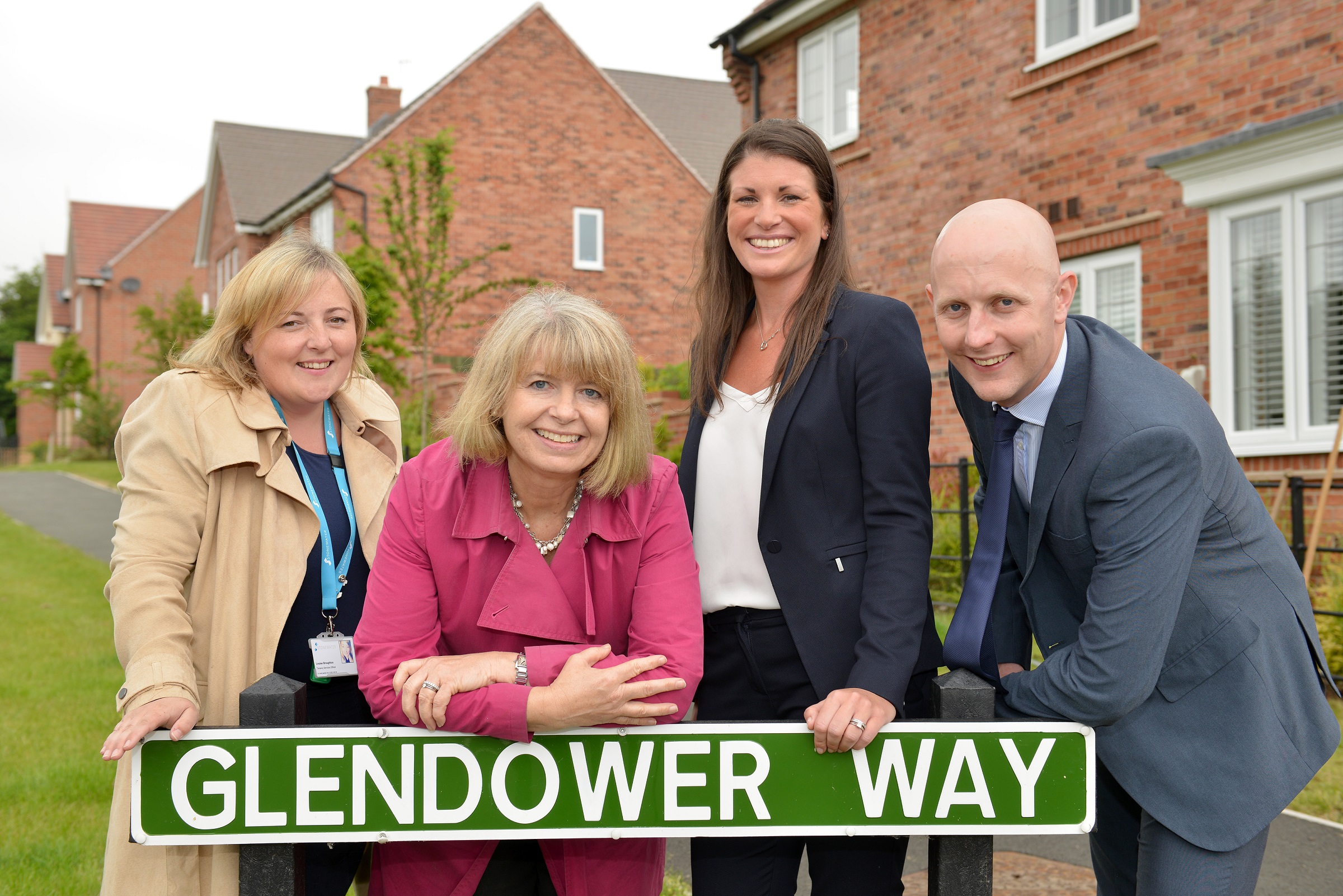 Harriett Baldwin MP visits Great Witley village scheme to discuss affordable rural housing