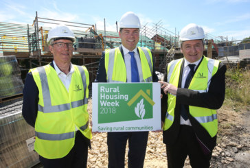CDHG marks Rural Housing Week as first of 40 new affordable homes in Crook nears completion