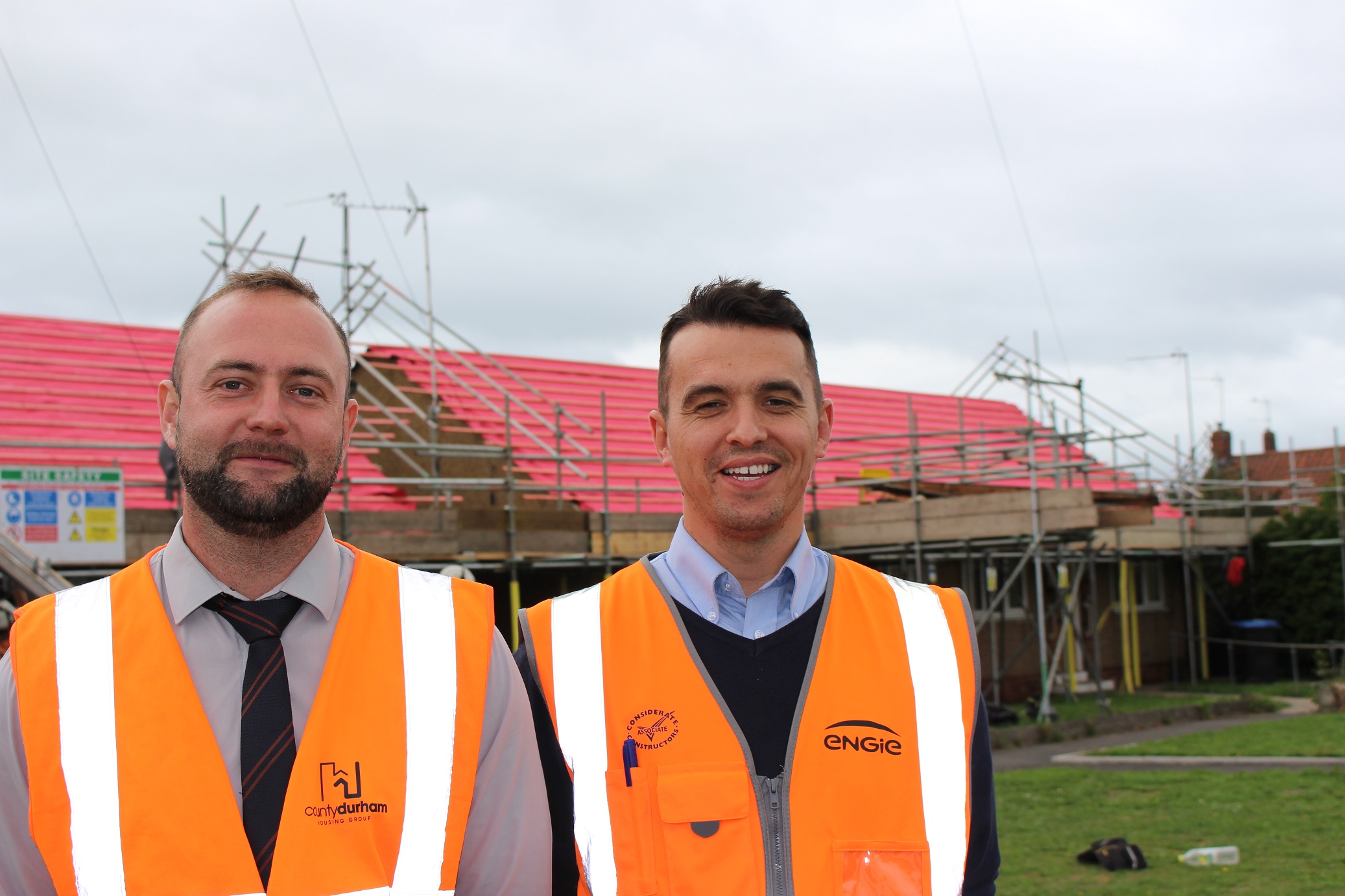 County Durham Housing Group’s £138m home improvement programme has moved into Willington