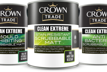 Clean and hygienic paint solutions from Crown Trade