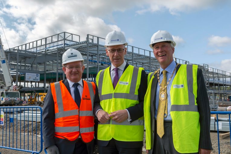 Deputy First Minister witnesses £55m Community Campus construction in ...