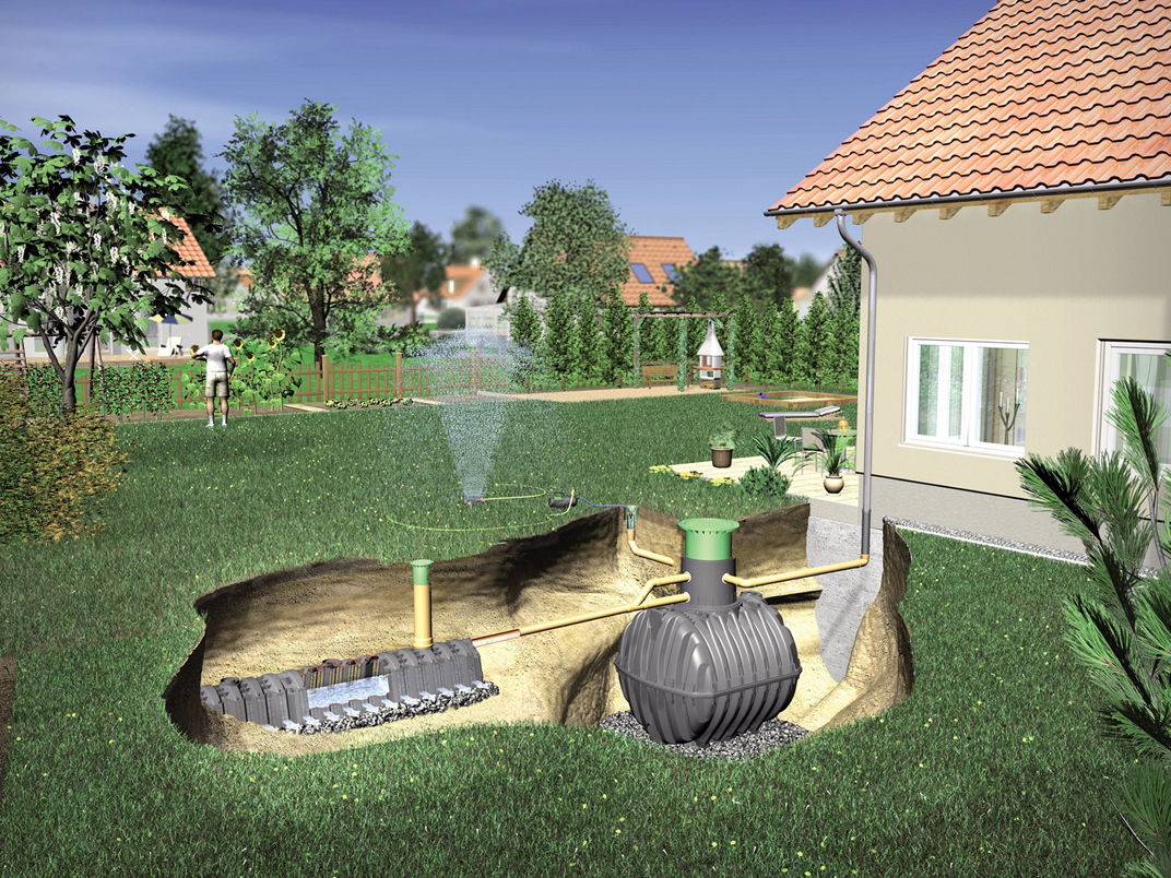 The benefits of large-scale rainwater harvesting for public sector projects
