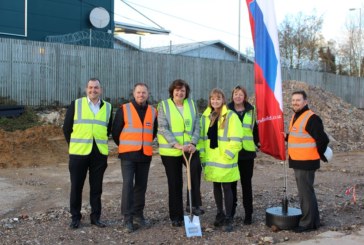 Ground-breaking event marks new council housing development in Apsley
