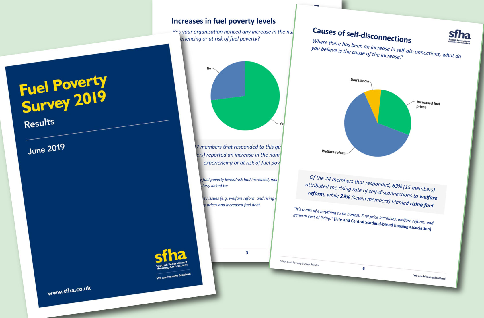 SFHA releases the results of Fuel Poverty Survey 2019