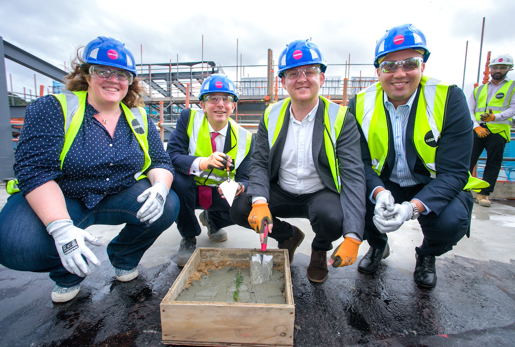Plumstead Library and Leisure Centre tops out