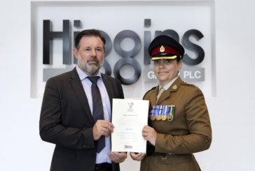 Higgins signs Armed Forces Covenant and commits to supporting the armed forces community