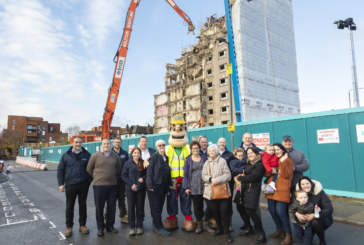 Demolition begins on £95m Park East development in London
