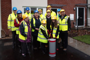 Nottingham City Homes buries time capsules to mark 100 years of council housing
