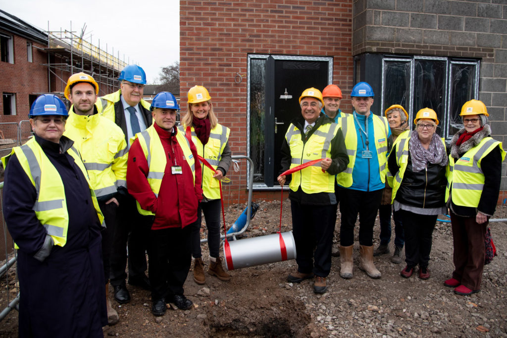 Nottingham City Council buries time capsules to mark 100 years of council housing