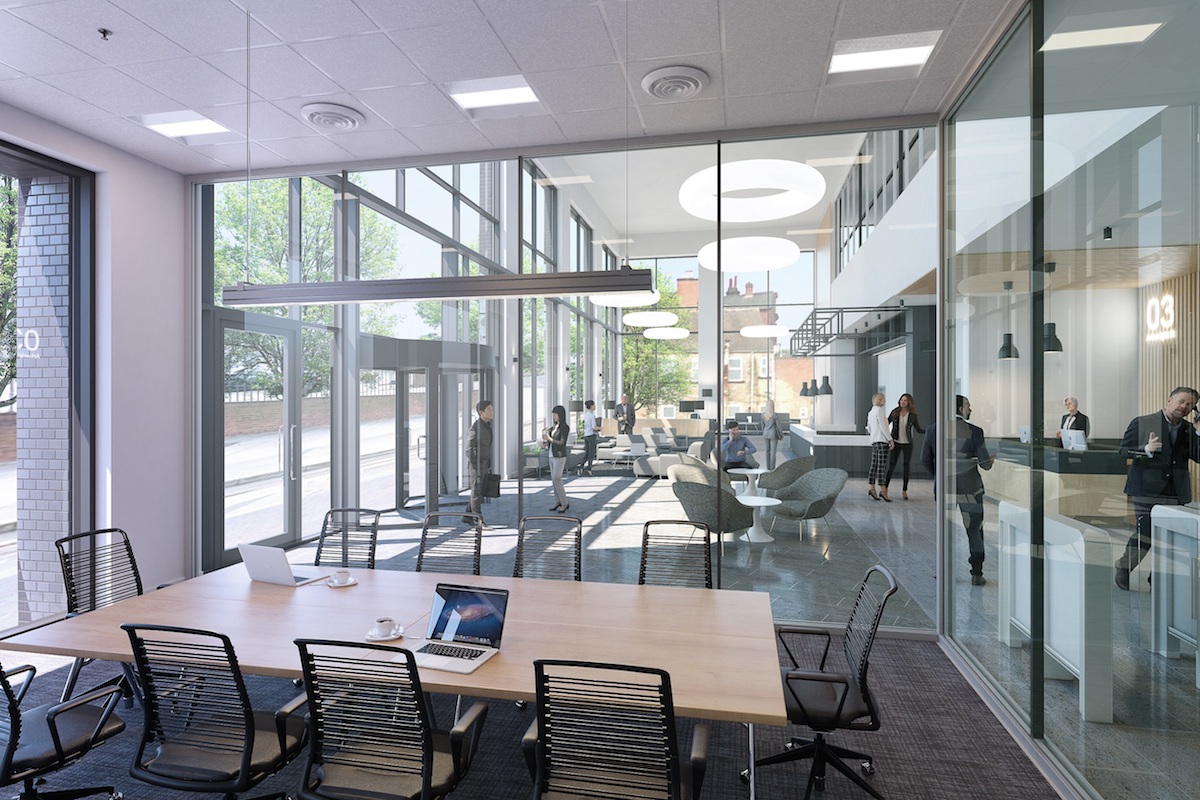 New images revealed for grade A office space in Nottingham's Southside area  - labm