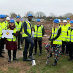 First Spade in the ground as redevelopment of Burnham Grammar School begins
