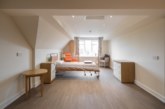 Altro Wood adhesive-free flooring specified for nursing home