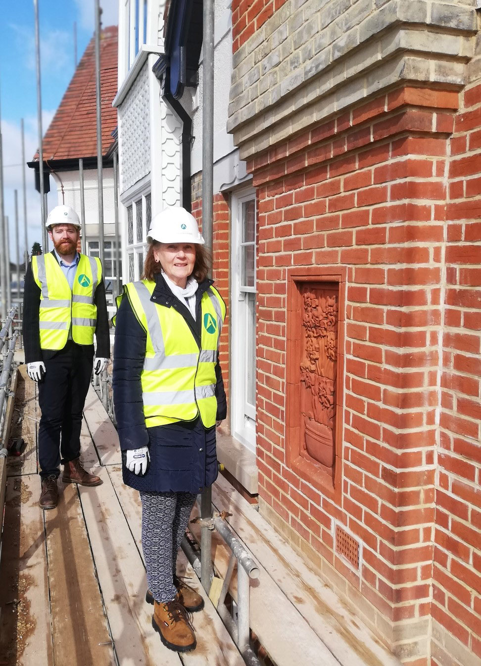 Topping out at Creffield Villas heralds sale of new homes and apartments in Lexden