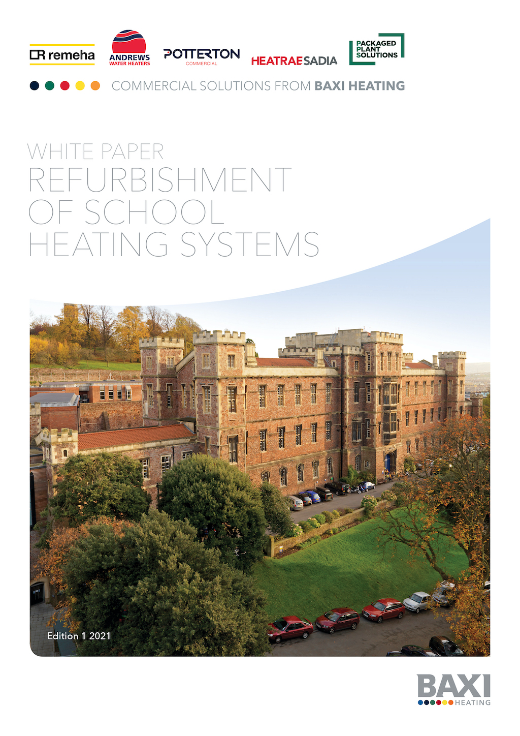 Baxi Heating white paper identifies urgent need for UK school heating refurbishment to set buildings on the path to net zero