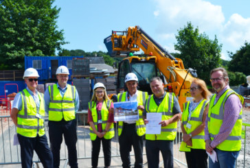 MP Mike Amesbury visits Helsby affordable homes scheme