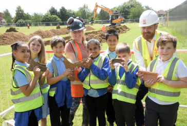 School children step back in time at archaeological dig