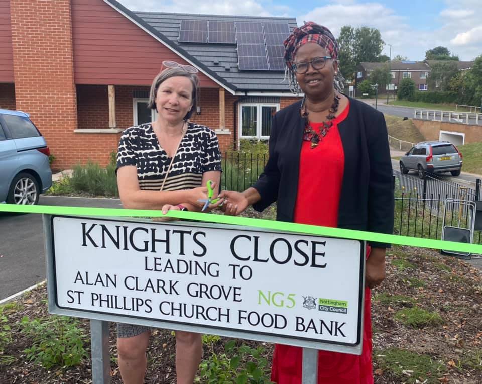 New homes dedicated to much loved local councillor