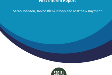 Housing First Pathfinder Interim report published