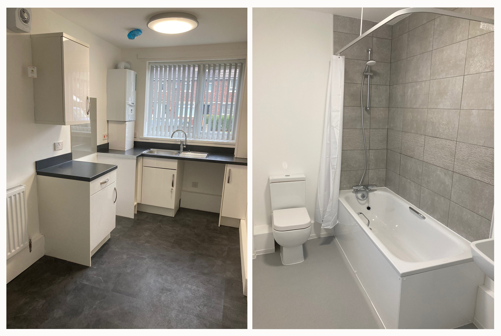 New homes completed for people facing homelessness in Salford, with ...