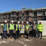 Andy Carter MP visits affordable homes scheme in Latchford