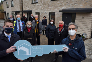 First council homes handed over at Cromwell Road