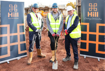 Breaking ground at McArthur’s Yard marks start on site for development of new homes in Bristol
