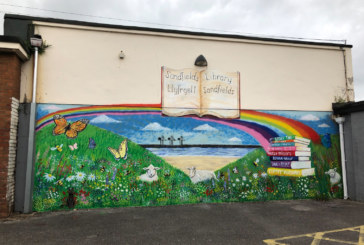 Sandfields Library receives new lease of life with mural artwork