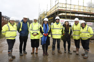Councillor visits Denford Road site as Liverpool 'levels up'