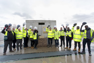 Construction milestone reached at St Andrews Park, West London