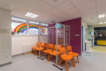 Altro adds colour to rejuvenated waiting area at Sheffield Children’s Hospital