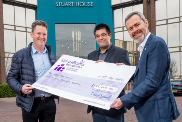 £75,000 donation to More Than Homes and The Trussell Trust is a fitting end to Ian Williams’ 75-year anniversary fundraising