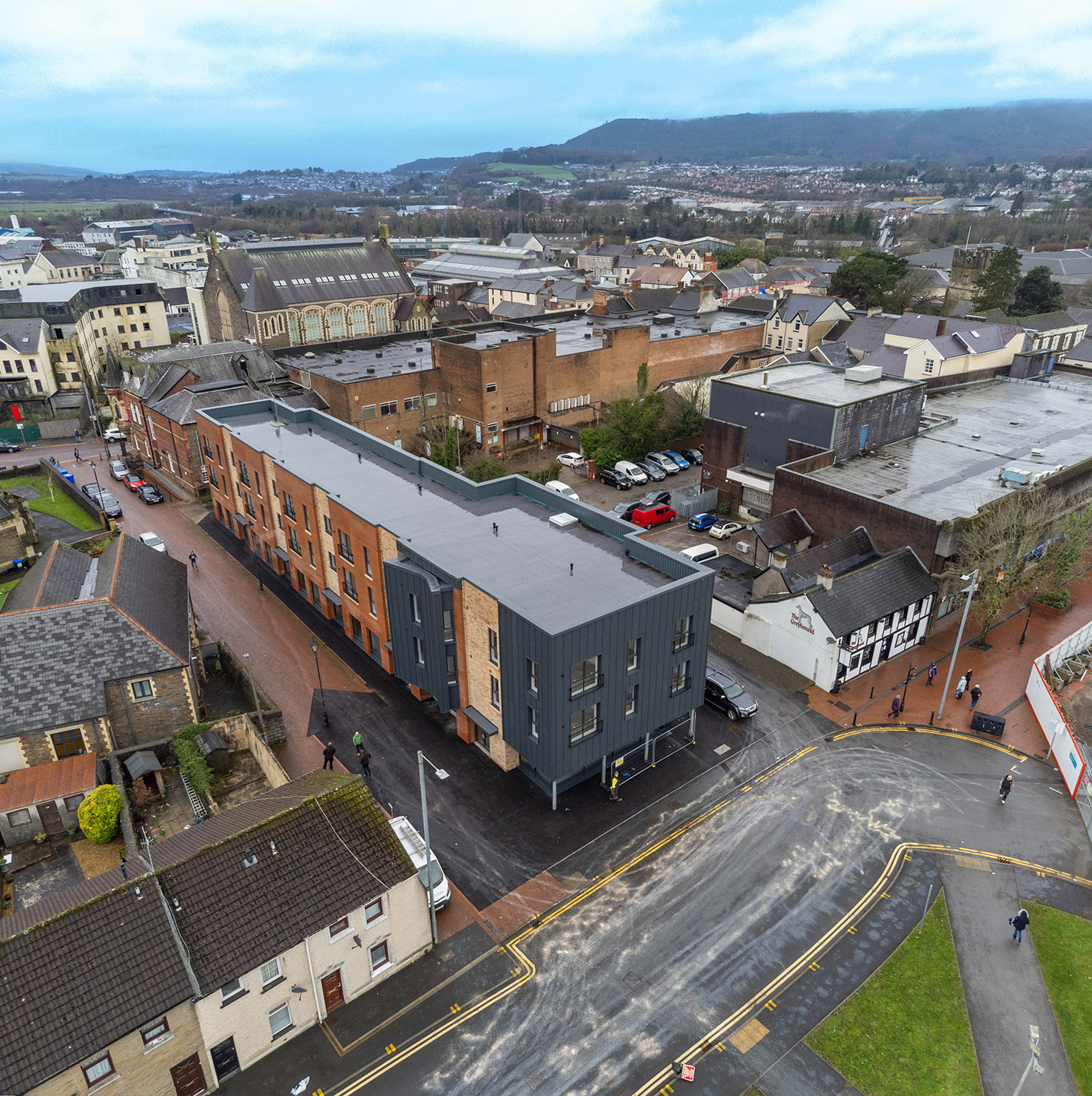 Work completed on Neath Town Centre development
